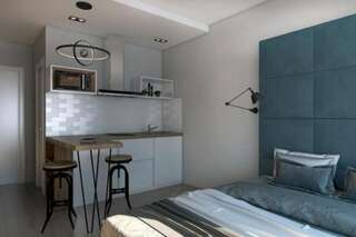 Апартаменты Allurapart Inn MVZ, Левобережная МВЦ Киев Стандартный номер-студио-1